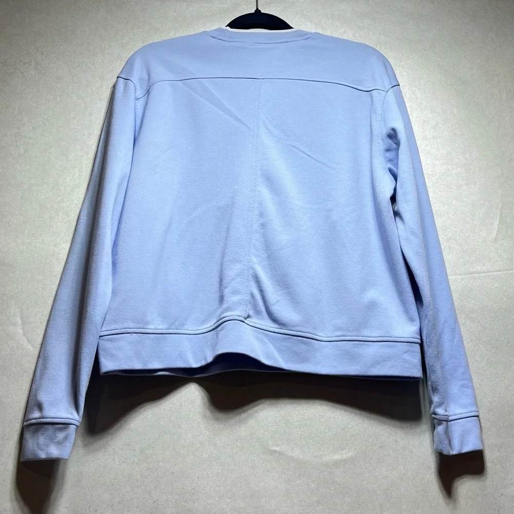 Adidas Golf Blue Sweatshirt, Size Medium - Picture 7 of 14